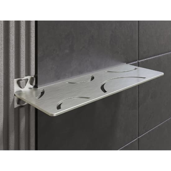 Schluter SHELFW Shower Shelves. Contractors Direct